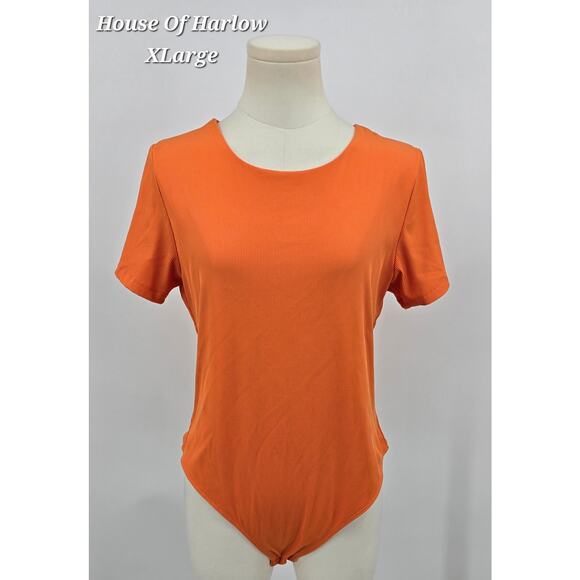 House of Harlow 1960 Tops - House of Harlow 1960 Ribbed Bodysuit - XL